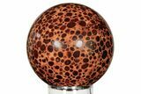 Polished Bauxite (Aluminum Ore) Sphere - Russia #207140-1